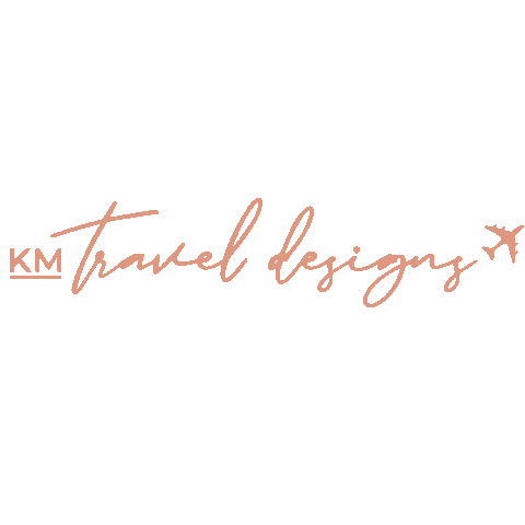 KMtrvlDesigns travel airplane honeymoon travelagent Sticker