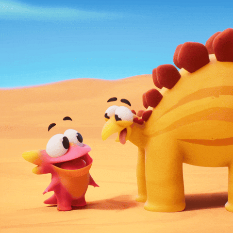 Licking Love You GIF by Claynosaurz