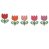 Flower Tulipa Sticker