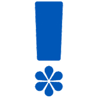 Flower Exclamation Mark Sticker by Ecover