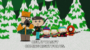 eric cartman gun GIF by South Park 