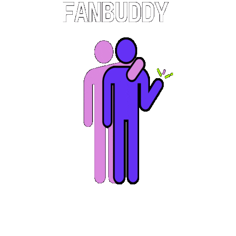 Buddy Kontrast Sticker by Clariteca