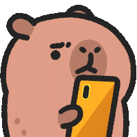 Capybara Gaze GIF