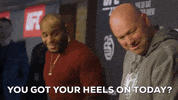 talking smack daniel cormier GIF by UFC