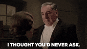 Downton Abbey Love GIF by MASTERPIECE | PBS