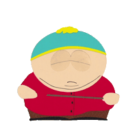 Eric Cartman No Sticker by South Park