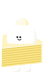 Happy Jump Sticker by CakeTaiwan