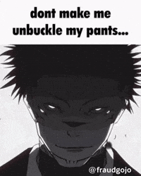 Gojo Anime Meme GIF