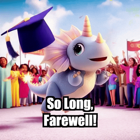 So Long Success GIF by Divineasaur