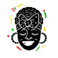 Black Woman Joy Sticker by Beleaf in Fatherhood