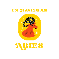 Aries Baby Sticker by Babylist