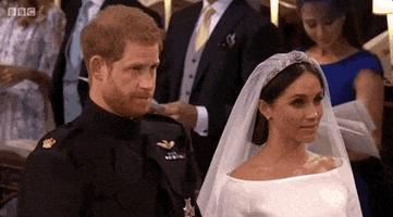 royal wedding harryandmeghan GIF by BBC