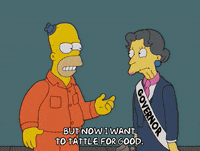 homer simpson mary bailey GIF