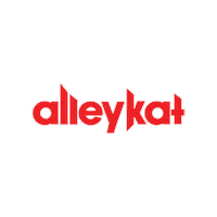 kat_scratch alleycat alleykat dj alleykat kat scratch Sticker