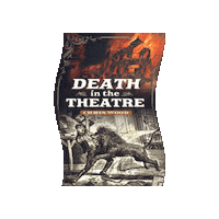 Death In The Theatre Sticker by Pen & Sword Books