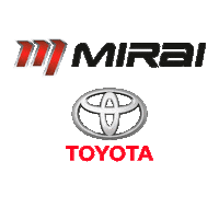 Toyota Mirai Sticker by MIRAI_TOYOTA