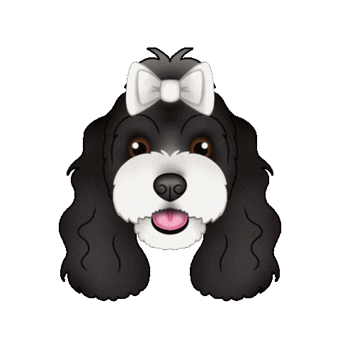 Rosie Cavoodle Sticker by zoopeez