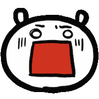 くま シロクマ Sticker