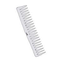 salon brush Sticker