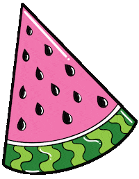 Fruit Watermelon Sticker by Natalie Michelle Watson