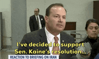 news mike lee iran briefing GIF