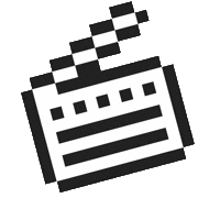 Pixel Art Craft Sticker by Paribu Art