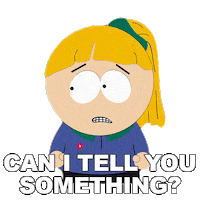 Tell Sticker by South Park
