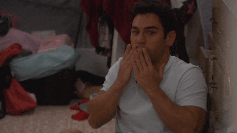 Shocked Tommy GIF by Big Brother