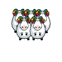 Borregos Sticker by Grupo Cimarron