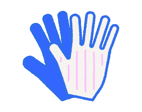 Hand Sign Sticker by Halles de la Cartoucherie