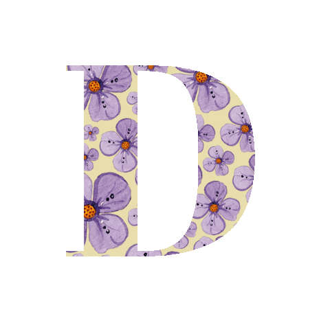 Flowers Words Sticker