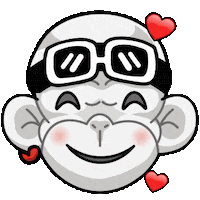 In Love Passion Sticker by Zhot Shop