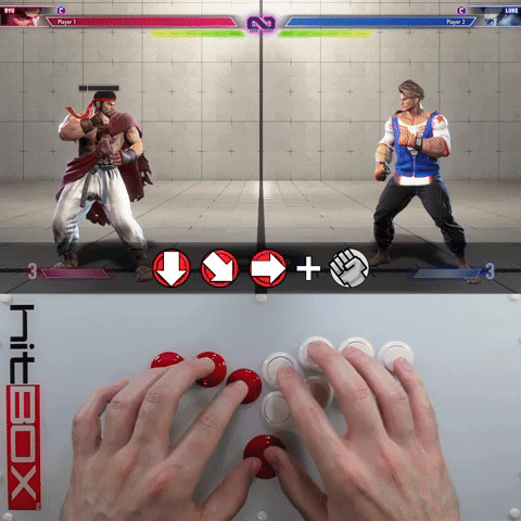HB - SF6 OCT22 - Ryu - Hadoken - QCF + P