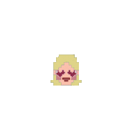 Girl Pixel Sticker by Hannah Pancake
