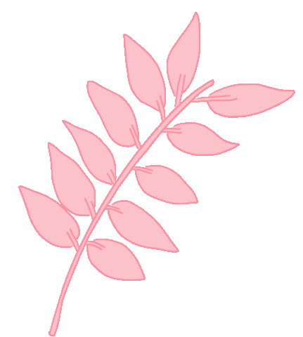 Pink Tree Sticker