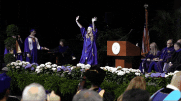 Graduation Go Dukes GIF by James Madison University