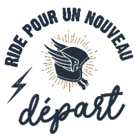 Ride Moto Sticker by Marie-Christine Goderre