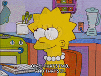 lisa simpson anger GIF