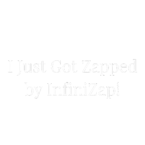 InfiniZap lightning zapped permanentjewelry infinizap Sticker