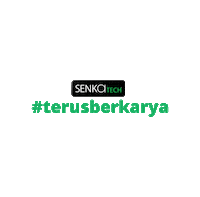 senkatech design technology semangat desain Sticker