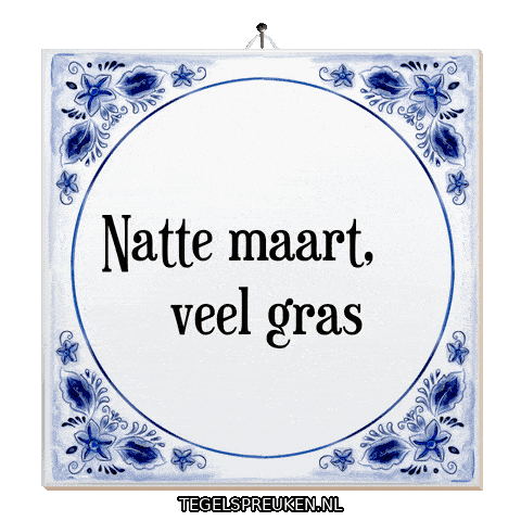 Nl Verandering Sticker by Tegelspreuken.nl
