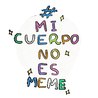 mobrosc body feminist hashtag feminista Sticker