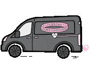 Van Dog Mama Sticker by Pawsome Paws Boutique
