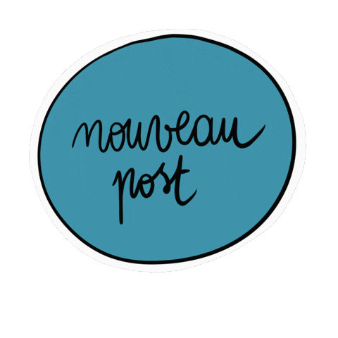 Nouveau Nouveaupost Sticker by Rainette