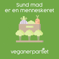 Mad Vp GIF by Veganerpartiet - Vegan Party of Denmark