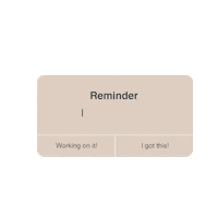 Reminder Sticker by revolve