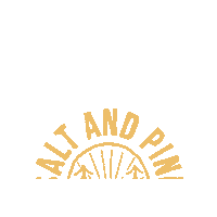 SaltandPine saltand salt and pine saltpine salt pine Sticker