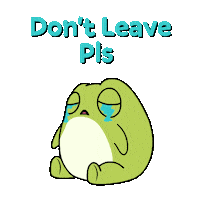 Dont Leave Me Sticker by Ordinary Frends