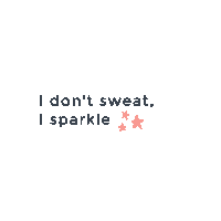 sweatshopyhotyoga sparkle yoga sweat sweaty Sticker