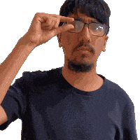 Hand Observe Sticker